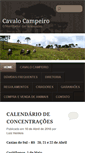 Mobile Screenshot of cavalocampeiro.com